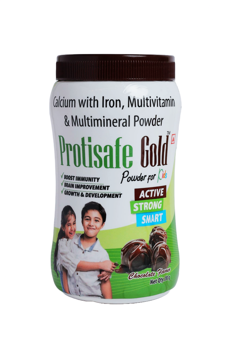 Protisafe Gold Powder for Kids – Chocolate | Growth & Bone Nutrition