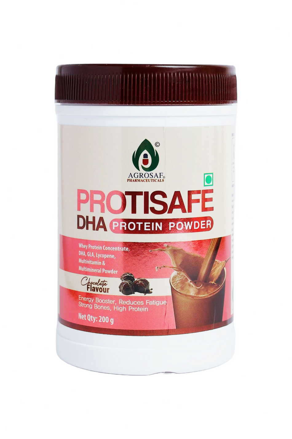 Protisafe DHA Powder – Chocolate | Muscle & Brain Nutrition