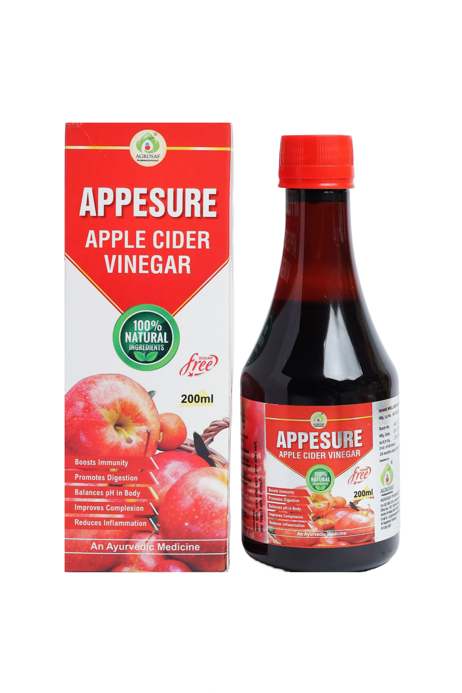 Appesure Apple Cider Vinegar | Digestive & Metabolic Support