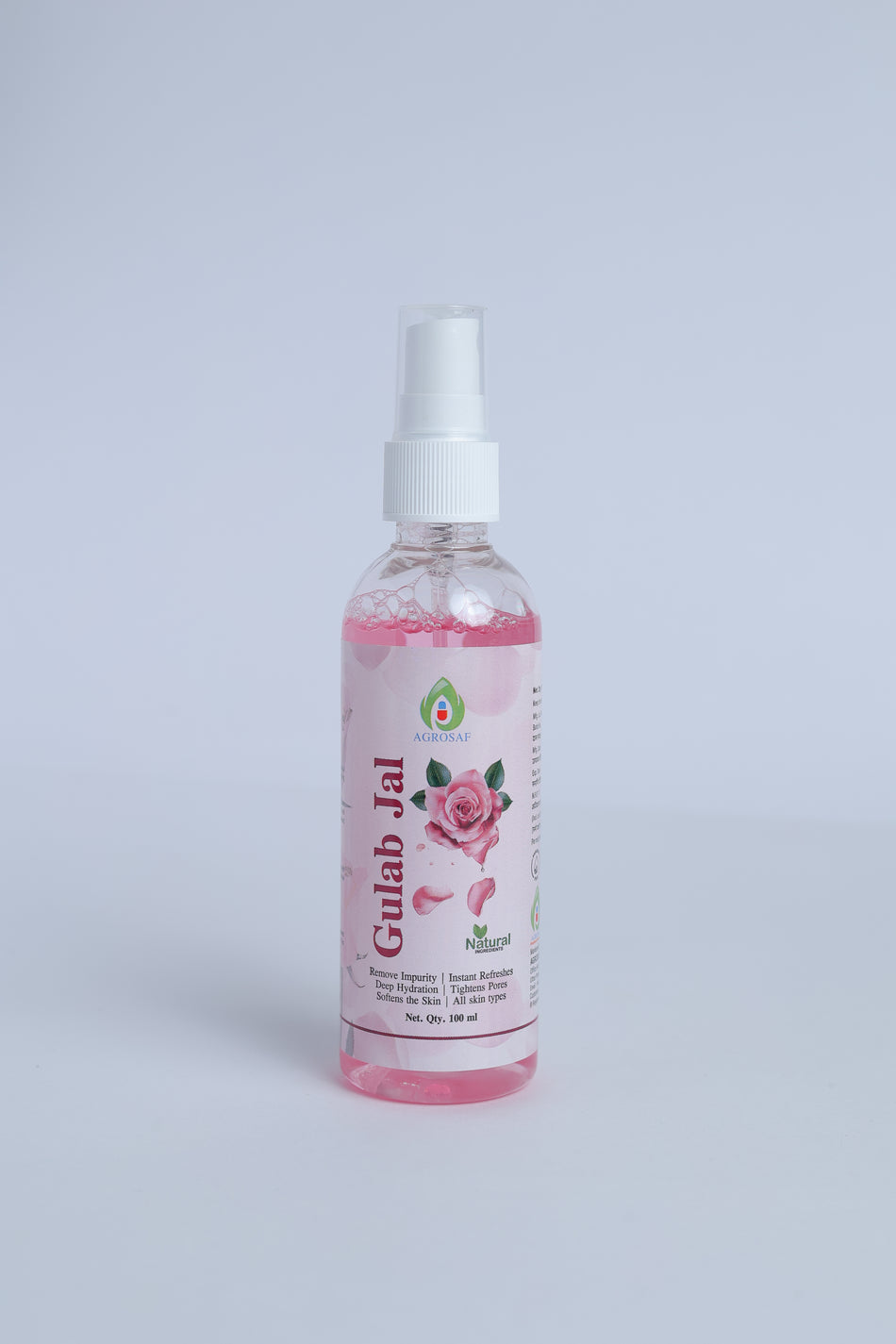 Agrosaf Gulab Jal with Glycerine | Hydration & Skin Freshness