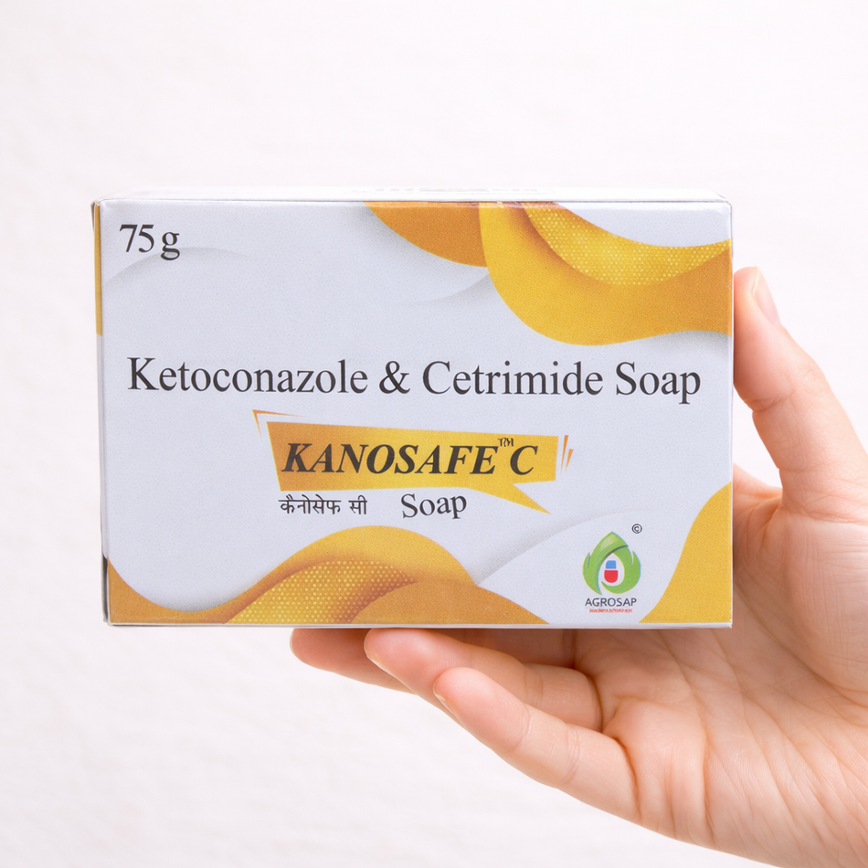 Kanosafe-Z Soap | Medicated Skin & Scalp Cleansing