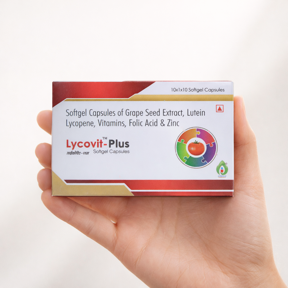 LYCOVIT Plus Capsules | Multivitamin, Multimineral & Antioxidant Supplement | Supports Immunity, Energy & Overall Health