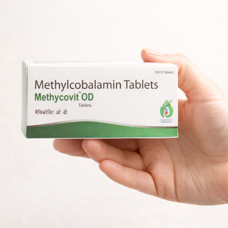 Methycovit OD Tablet | High-Strength Vitamin B12 Support