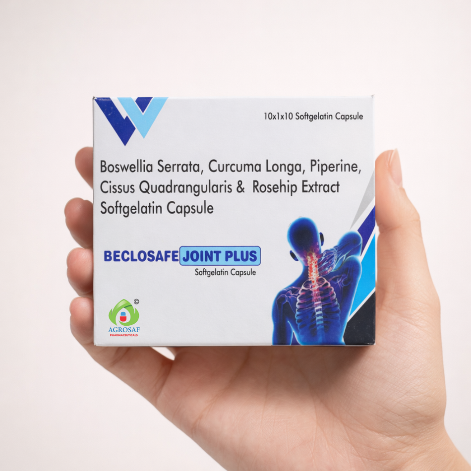 BECLOSAFE Joint Plus Capsule | Herbal Joint Comfort & Mobility Support