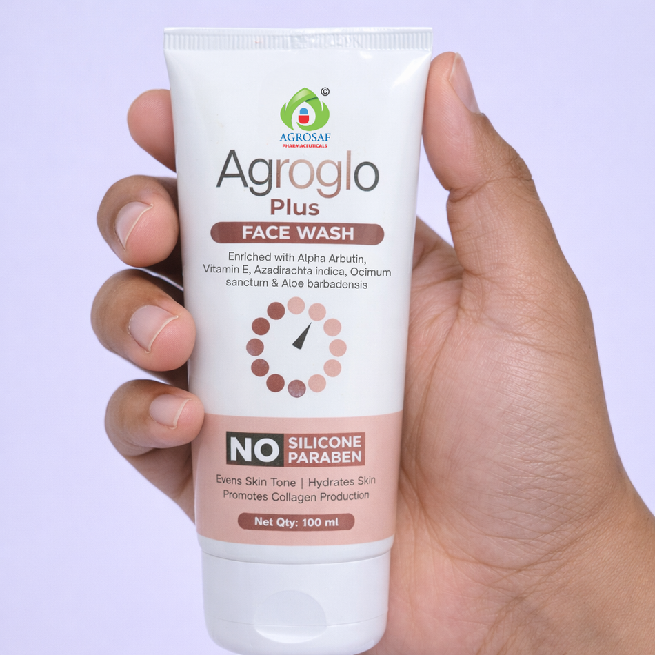 Agroglo Plus Face Wash 100 ml | Even Skin Tone & Hydration