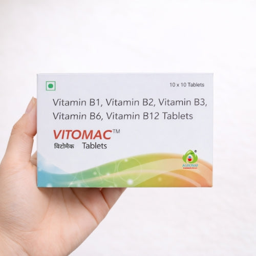 Vitomac Tablet | Vitamin B-Complex Energy Support