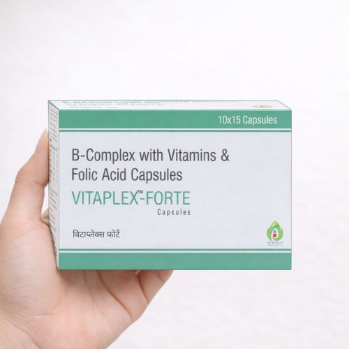Vitaplex Forte Capsule | B-Complex Energy & Immunity Support