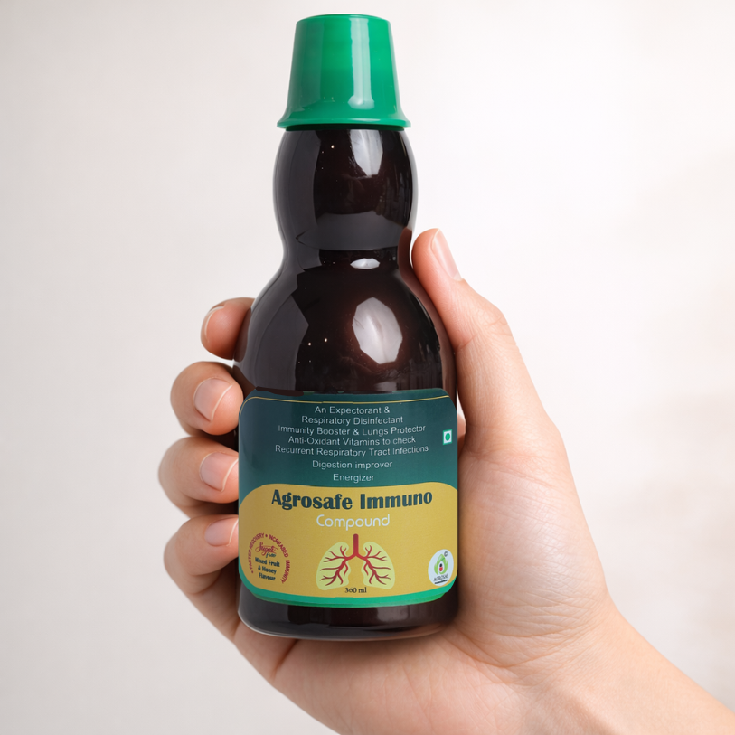 Agrosaf Immuno Compound Syrup | Daily Nutrition & Immunity Support