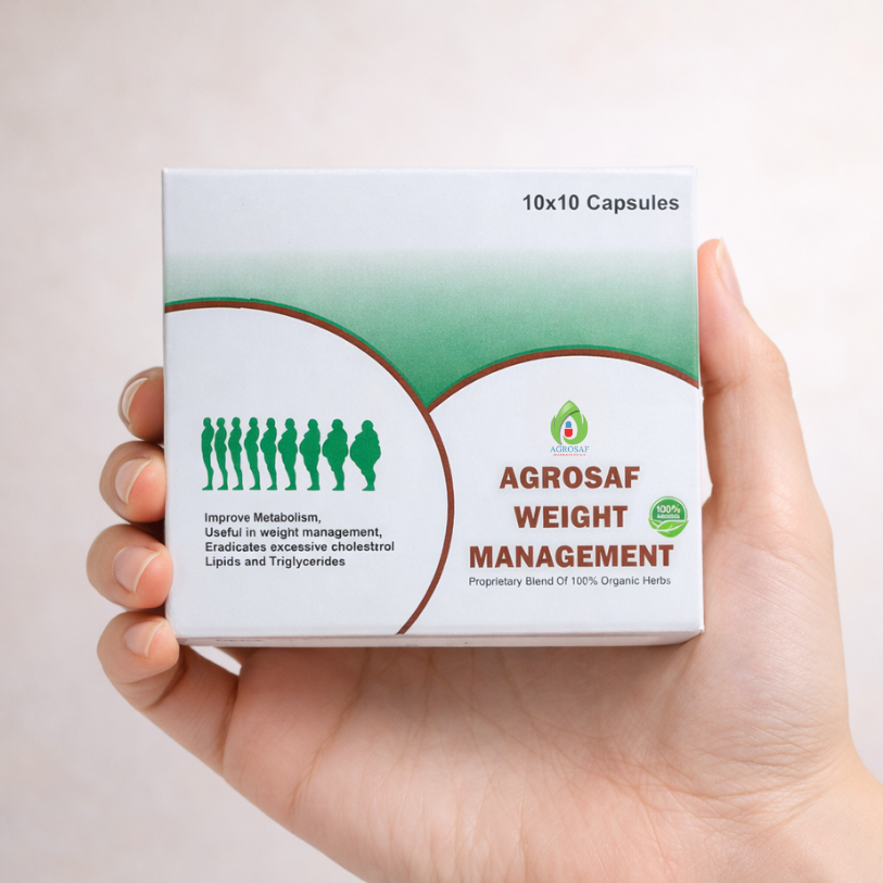 Agrosaf Weight Management Capsule | Metabolism & Active Lifestyle Support