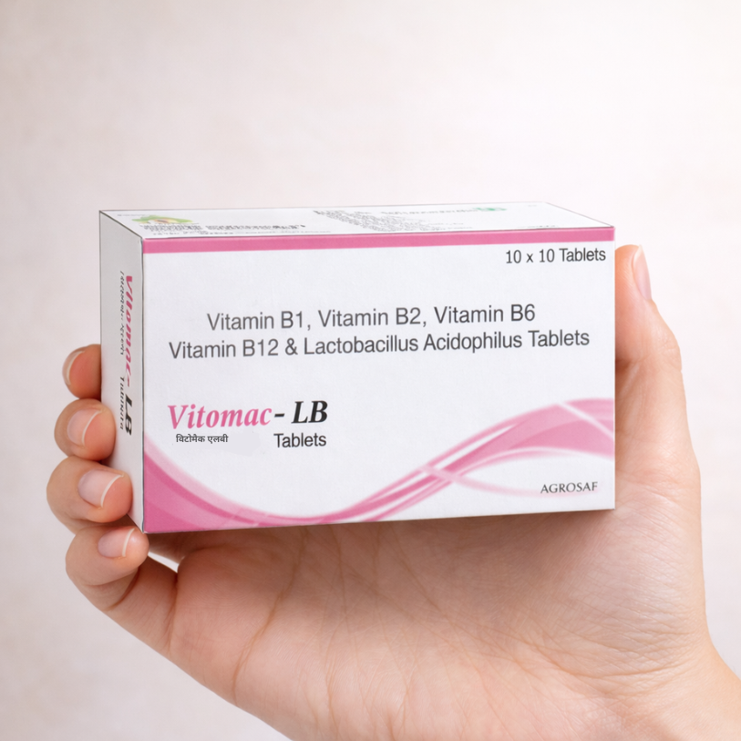 Vitomac LB Tablet | Digestive & Energy Support