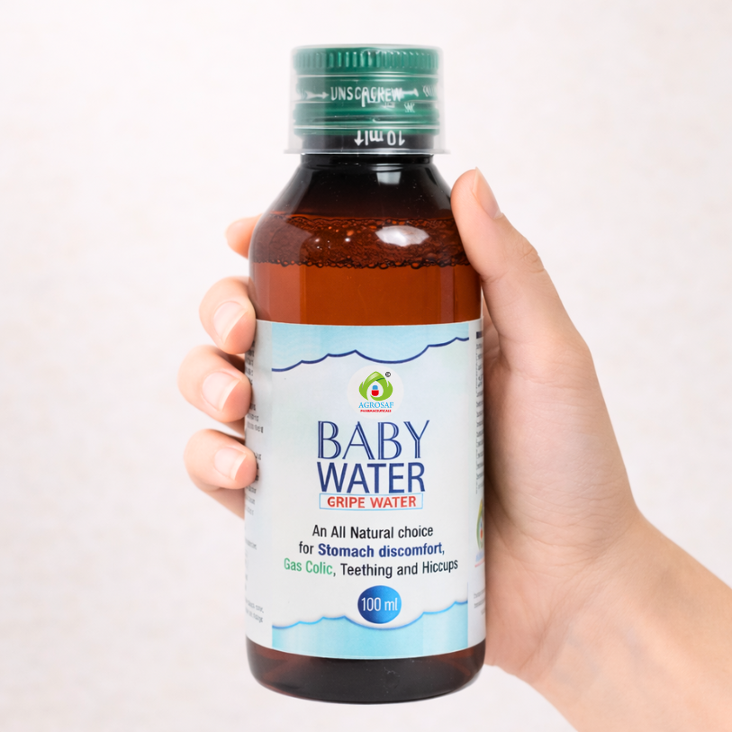 Agrosaf Baby Gripe Water 100 ml | Stomach Comfort for Babies