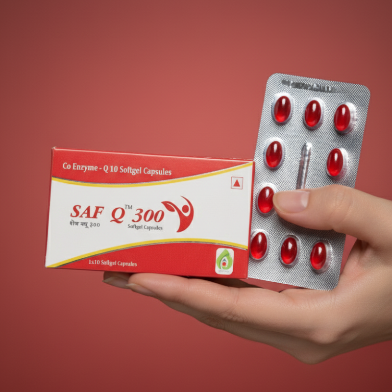SAF Q 300 Capsule | High-Strength CoQ10 Energy Support
