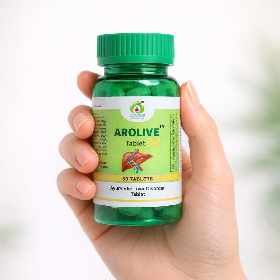 Agrosaf Arolive DS Tablet 60 Tablets | Liver Detox & Metabolic Support