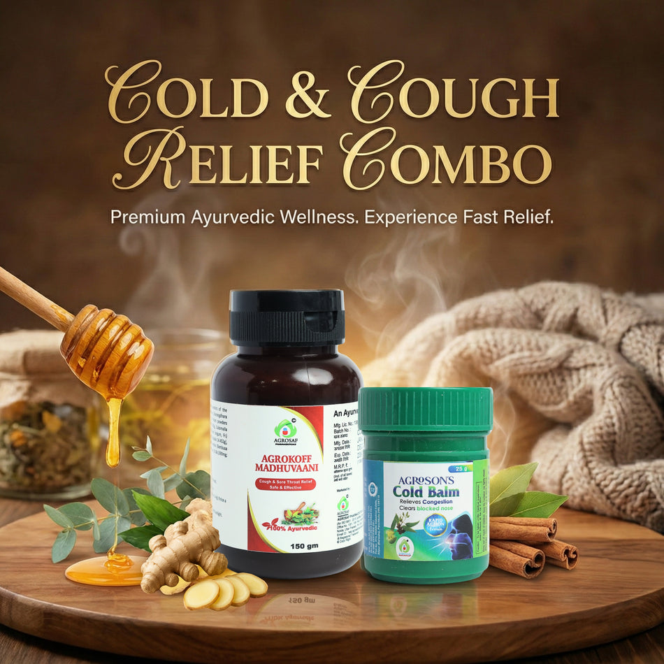 Agrosaf Cold & Cough Relief Combo – Fast Comfort for Cold & Congestion