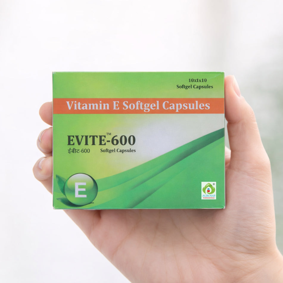 Evite-600mg Capsule | High-Strength Antioxidant Support