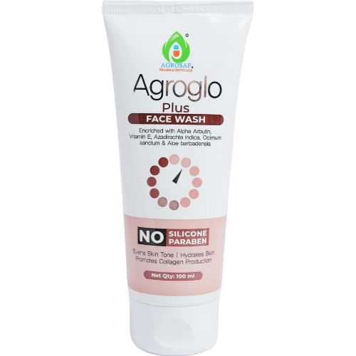 Agroglo Plus Face Wash 100 ml | Even Skin Tone & Hydration