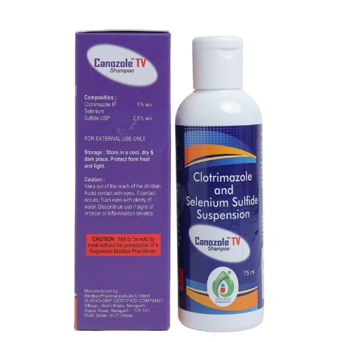 CANOZOLE TV Shampoo 75 ml | Scalp Care & Anti-Dandruff Support