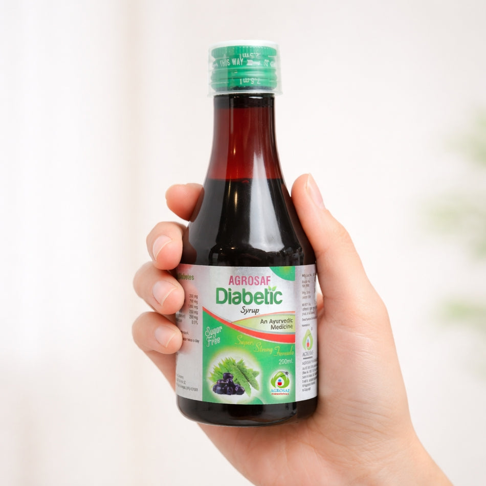 Agrosaf Diabetic Syrup | Blood Sugar Balance & Metabolic Support