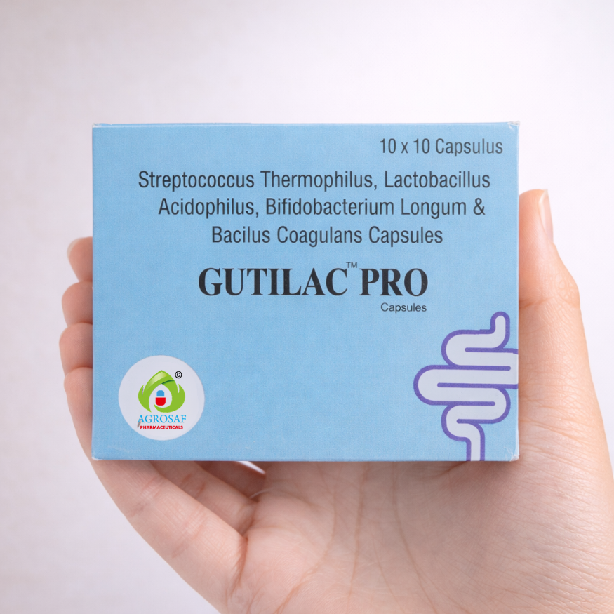 Gutilac Pro Capsule | Multi-Strain Probiotic Gut Support