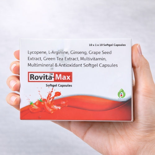 ROVITA Max Capsules | Multivitamin & Multimineral Supplement | Supports Energy, Immunity & Overall Health