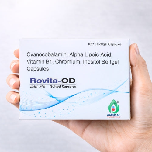 ROVITA-OD Capsules | Once Daily Multivitamin & Multimineral Supplement | Supports Energy, Immunity & Overall Health